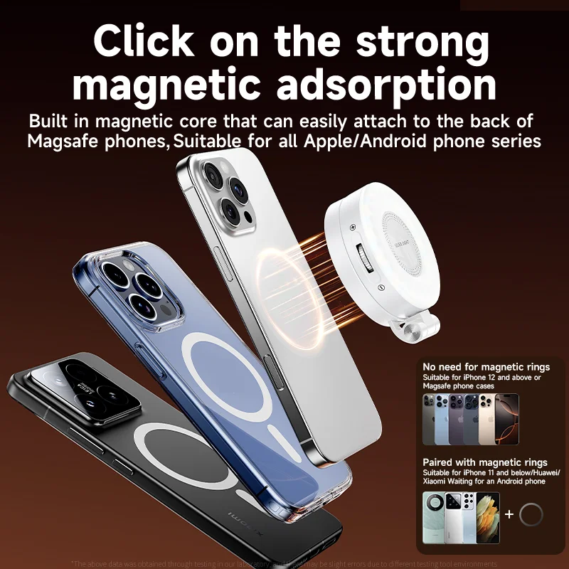 LED Selfie Fill Light for Mags - огляд і ціна Photography Lighting Handheld