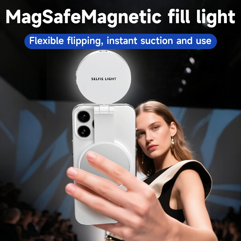 LED Selfie Fill Light for Mags - огляд і ціна Photography Lighting Handheld