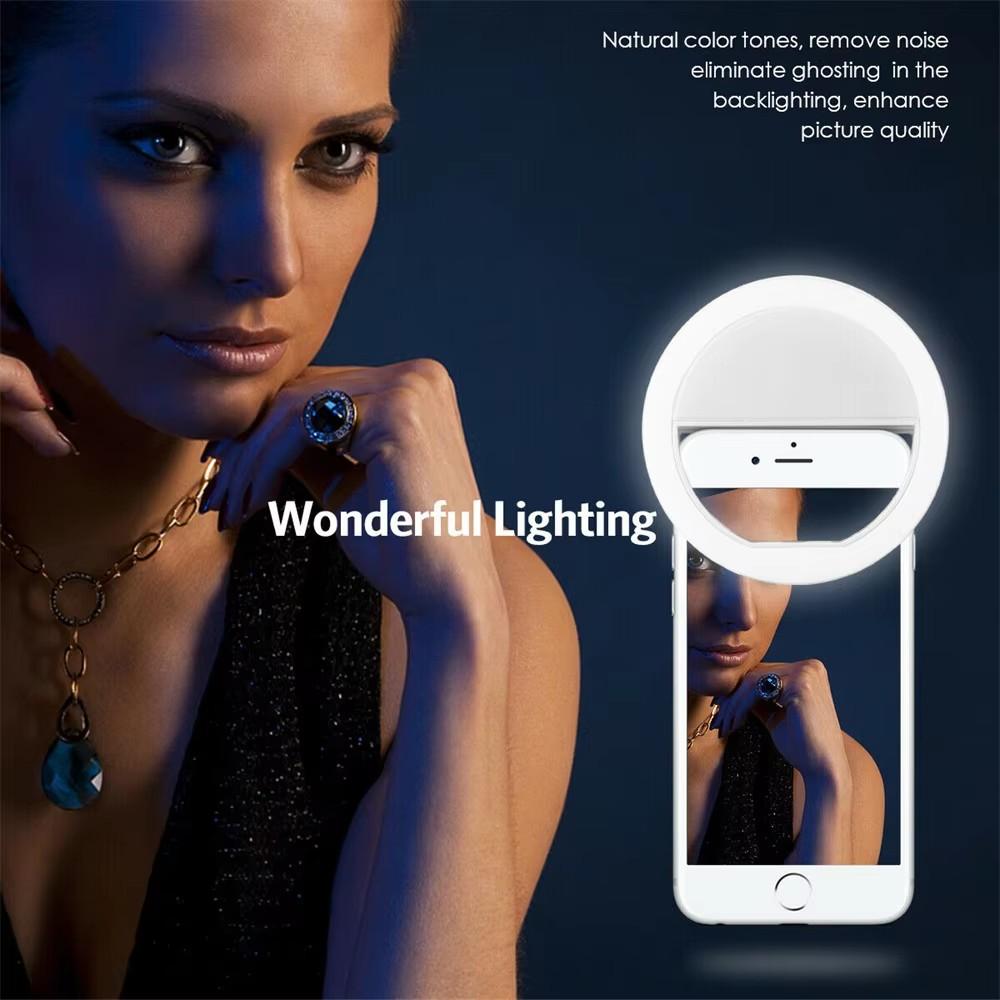 Clip On Selfie Ring Light Rech - огляд і ціна Photography Lighting Description