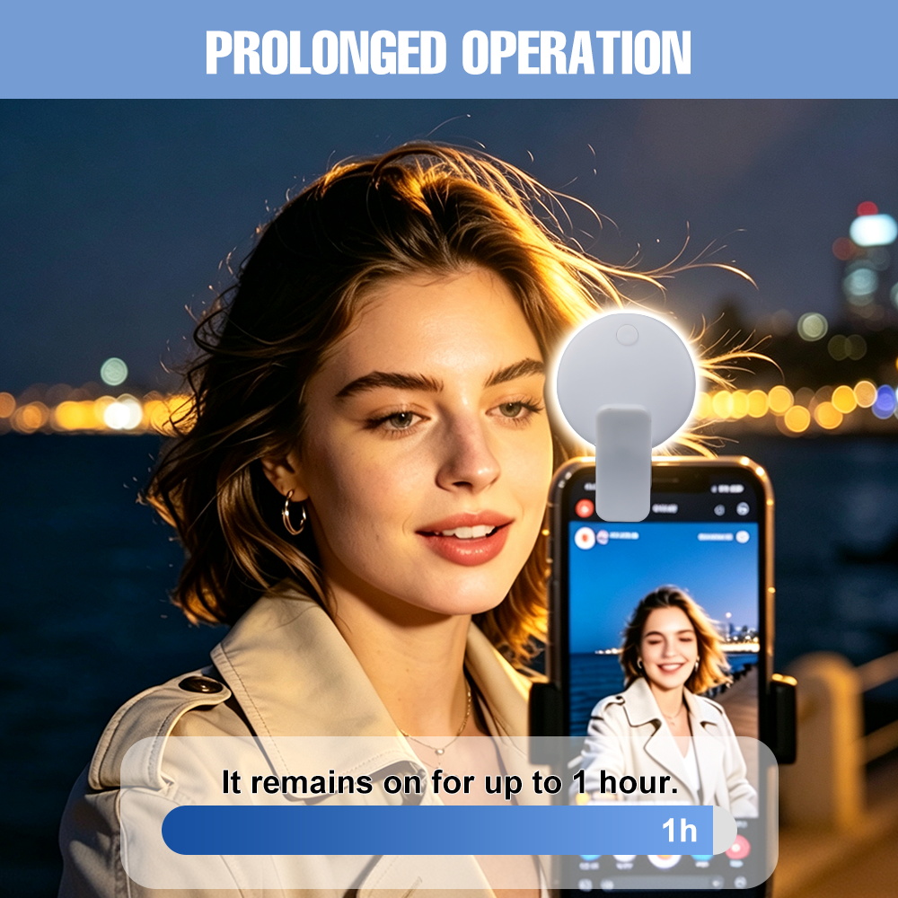 Clip LED Selfie Fill Light 3 B - огляд і ціна Photography Lighting Description