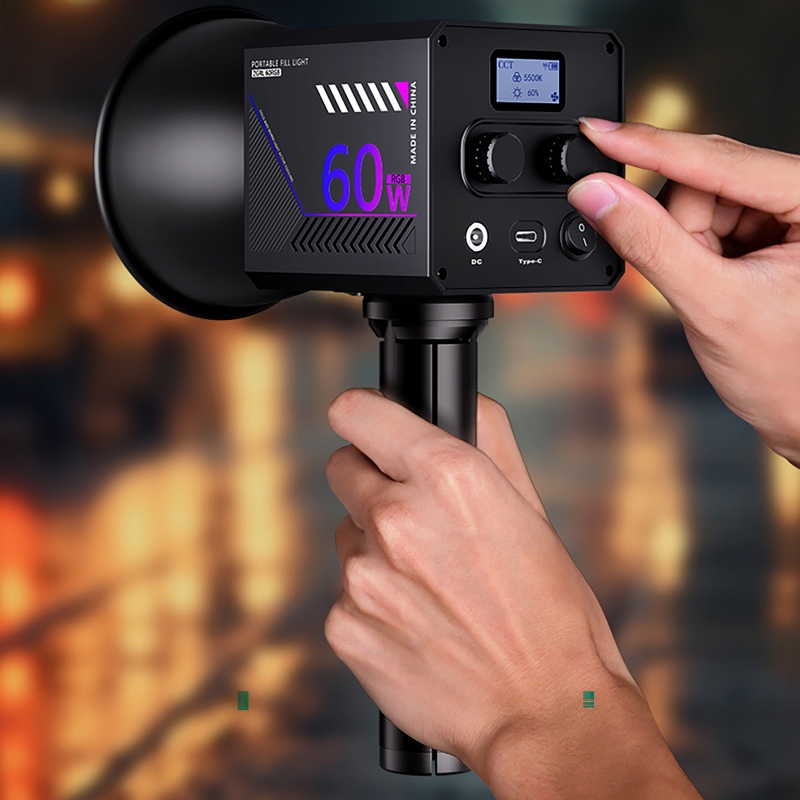 60W RGB Video Light Portable L - огляд і ціна Photography Lighting Meter
